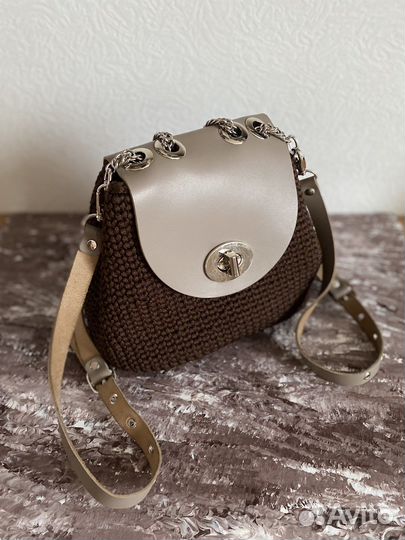 Сумка вязаная