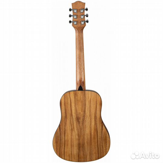 Flight TR-1000 teak - акустическая тревел гитара