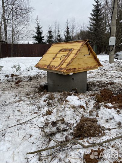 Бурение колодцев машиной