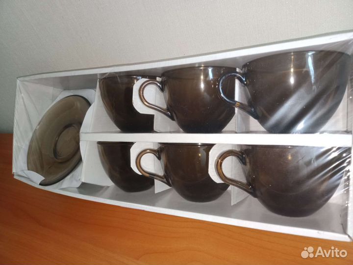 Сервиз чайный новый в коробке