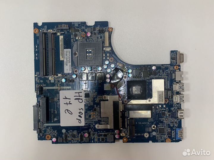 Материнская плата ноутбука hp 17 e