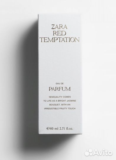 Zara Red temptation новые 80 30 10