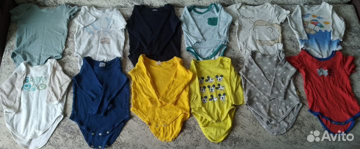 Большой пакет вещей на мальчика 74-80