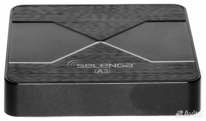 Смарт тв приставка на андроиде 4К selenga A3