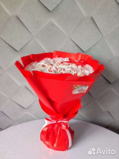 Букет из конфет рафаэлло, съедобные букеты