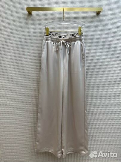 Атласные Брюки Chanel