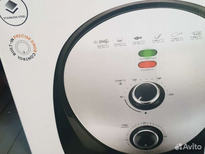 Аэрогриль новый, Air fryer, miui