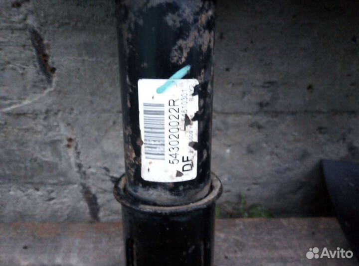 Амморртизаторы, комплект на рено Сценик, Меган