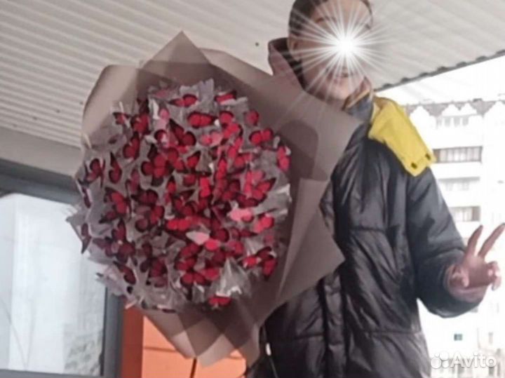 Букет из бабочек