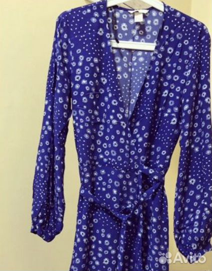 Платье с запахом макси длинное H&M(новое)