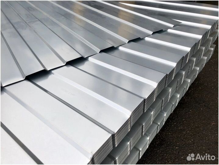 Профнастил оцинкованный С8 1,8м