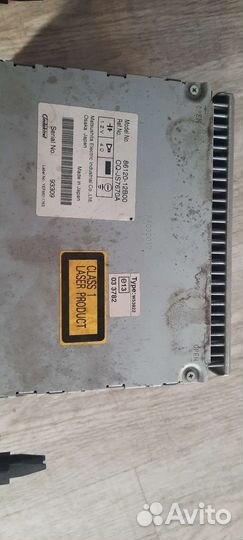 Штатная магнитола на toyota corolla 150