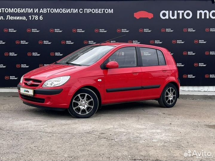 Hyundai Getz 1.4 AT, 2007, 170 527 км