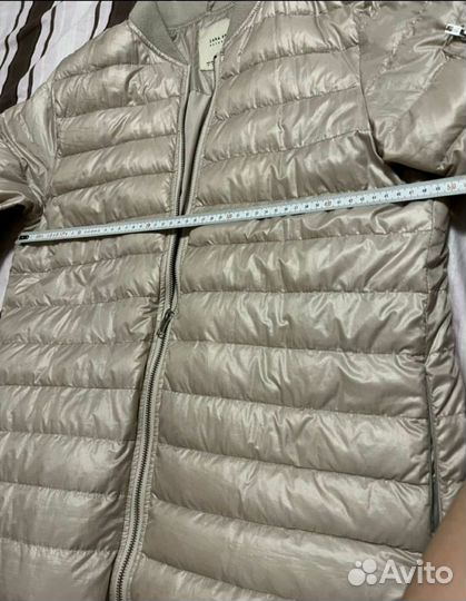 Пуховик легкий женский zara 44