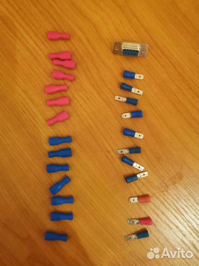 Клеммы, наконечники, разъем