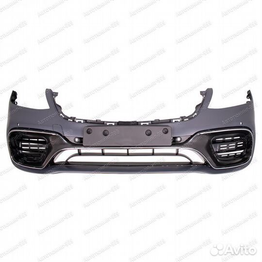 Бампер передний на Mercedes S-klass W222