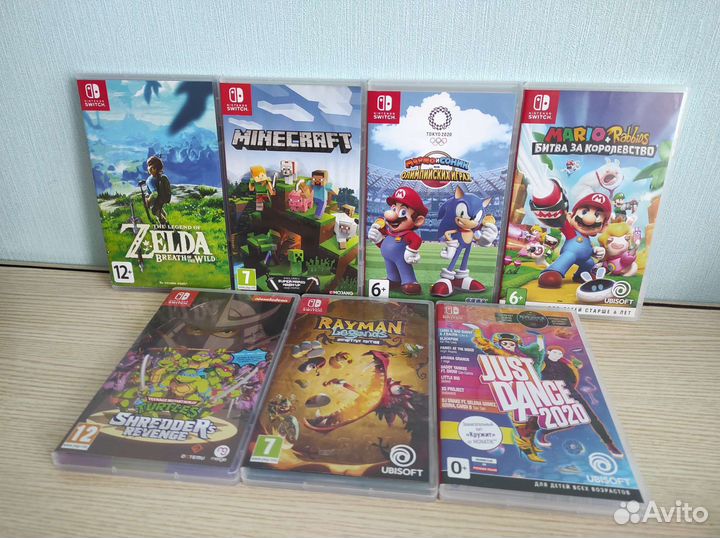 Игры для nintendo switch катриджи