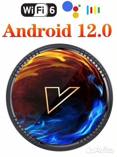 Тв приставка Андроид 12, 4/32