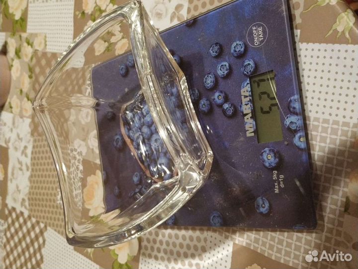 Салатник СССР (Чехословацкое стекло 80х годов)