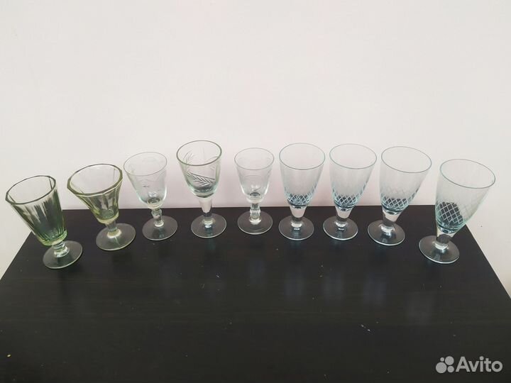 Стопки, рюмки, лафитники СССР