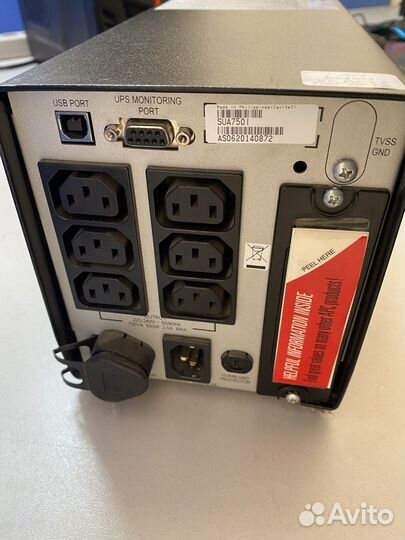 Ибп apc smart ups 750 с новым аккумулятором