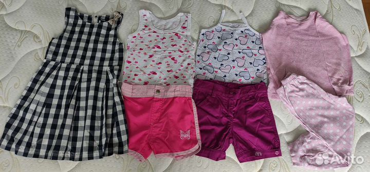 Пакет вещей для девочки 92-98
