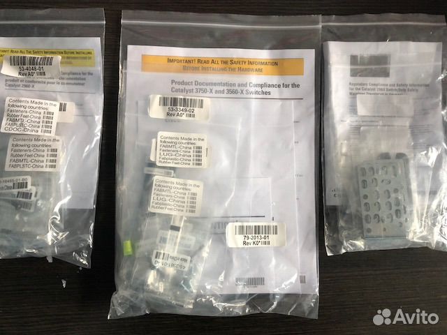 Крепления для коммутаторов Cisco 2960 2960X 3750X