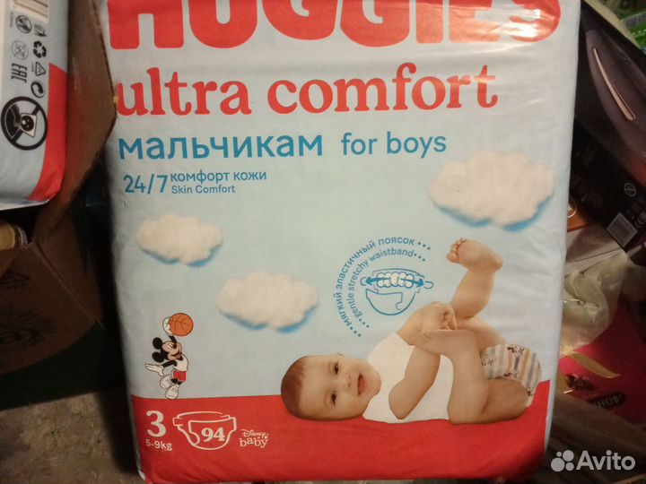 Подгузники huggies elite soft