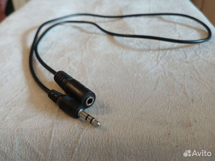 Аудио удлинитель jack mini 3.5 mm мама/папа