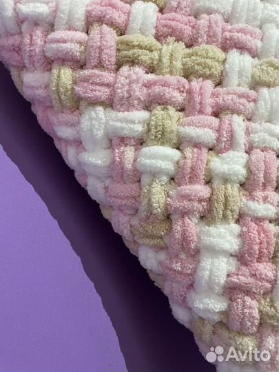 Плед детский плюшевый