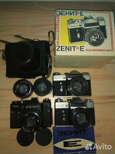 Фотоаппарат Зенит+Гелиос мс 44М редкий