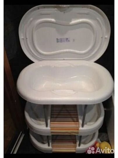 Ванночка и пеленальный столик mothercare 2в1