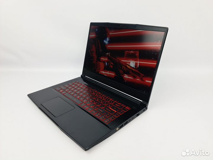 Игровой ноутбук MSI RTX 2060 / i5 / RAM 16 GB