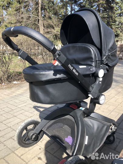Коляска 2в1 Hot Mom