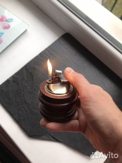 Настольная зажигалка газ с европы
