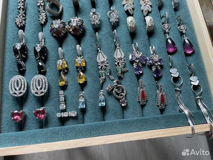 Серебряные серьги 925