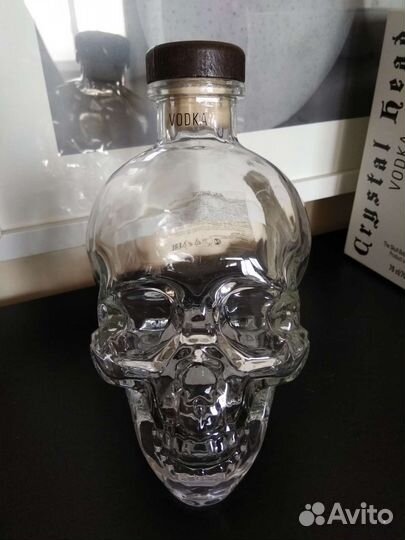 Crystal Head - Бутылка и стопки