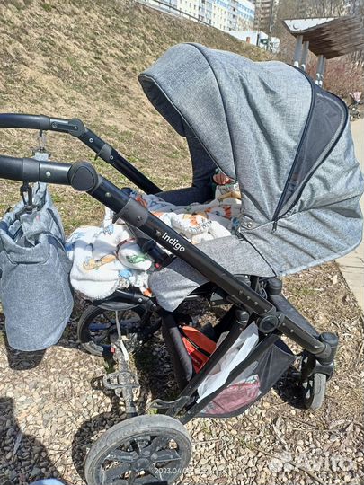 Коляска 2 в 1 indigo