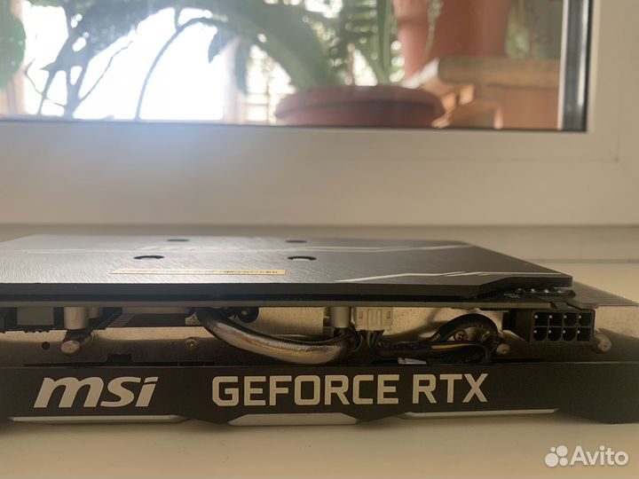 Видеокарта Rtx 2060 super 8gb MSI ventus 66 temp