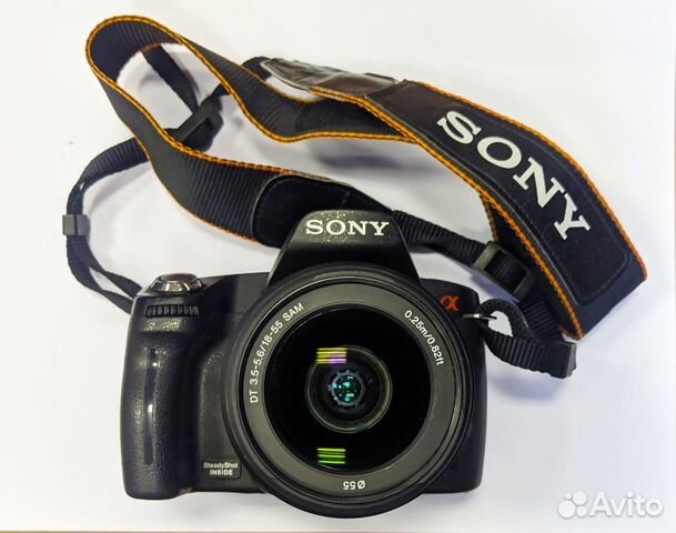 Зеркальная камера Sony dslr-A290 коробка,чек,micSD