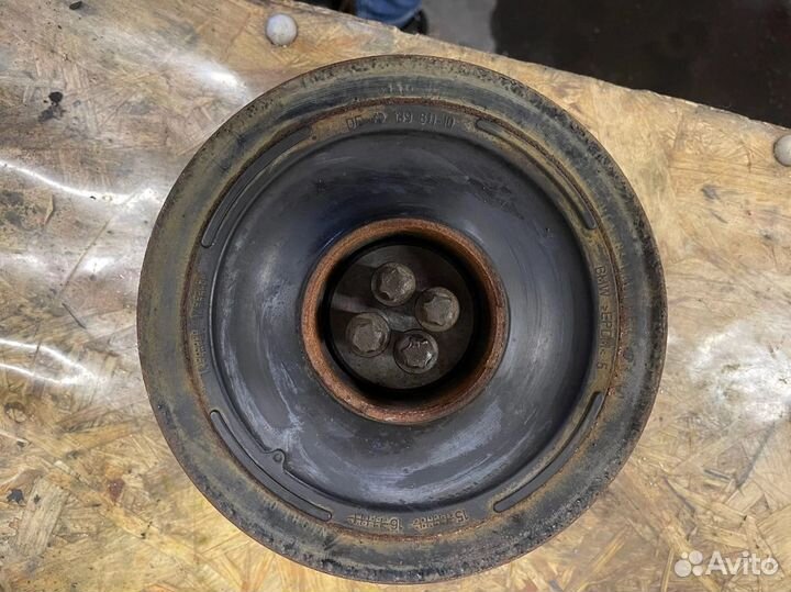 Демпфер крутильных колебаний bmw 3.0d