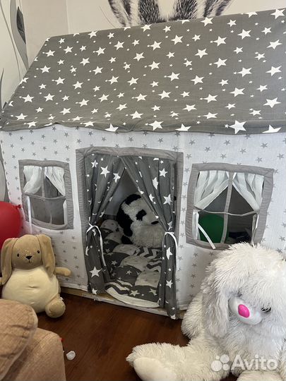 Домик с одеялом