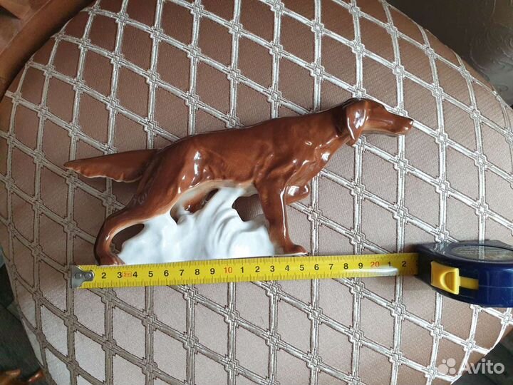 Статуэтка лфз ирландский сеттер