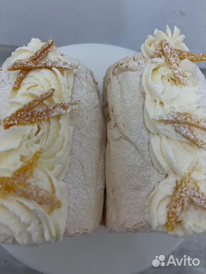 Меренговый рулет