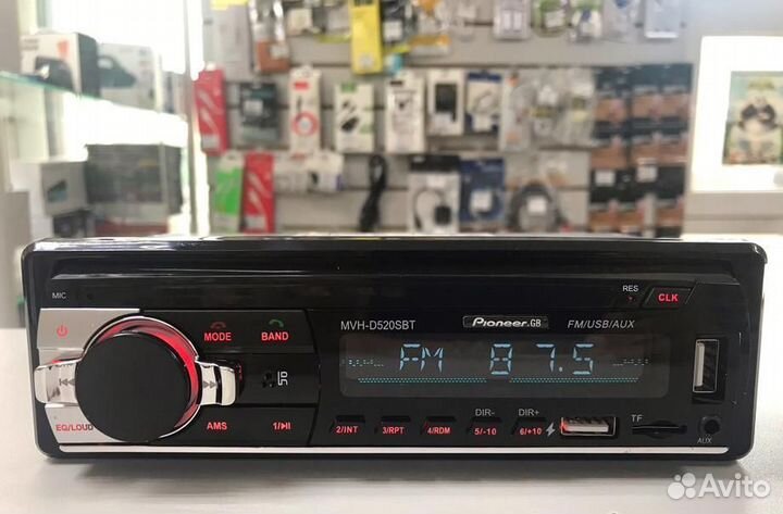 Автомагнитола Pioneer MVH-D520 SBT блютуз