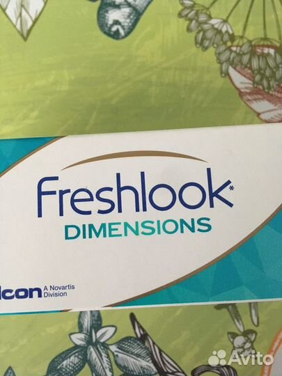 Линзы Fresh Look Dimensions -6, pacific blue 4шт