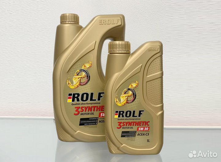 Масло моторное rolf 3synthetic SAE 5W-30 С3 1 л