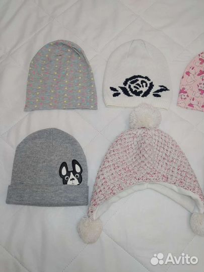 Шапка для девочки р.52-54