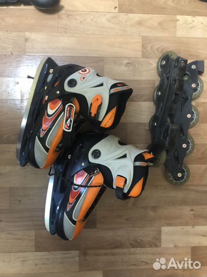 Коньки-ролики раздвижные