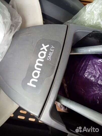 Велокресло hamax smiley